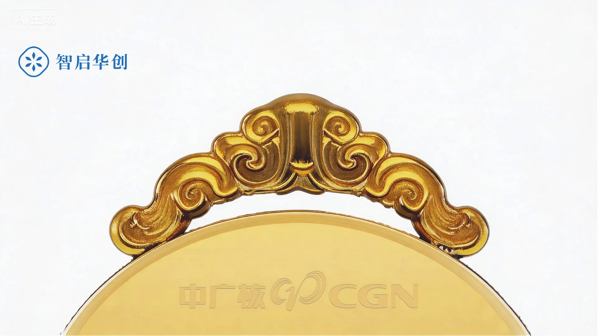 中广核集团员工退休纪念章定制 图片 4