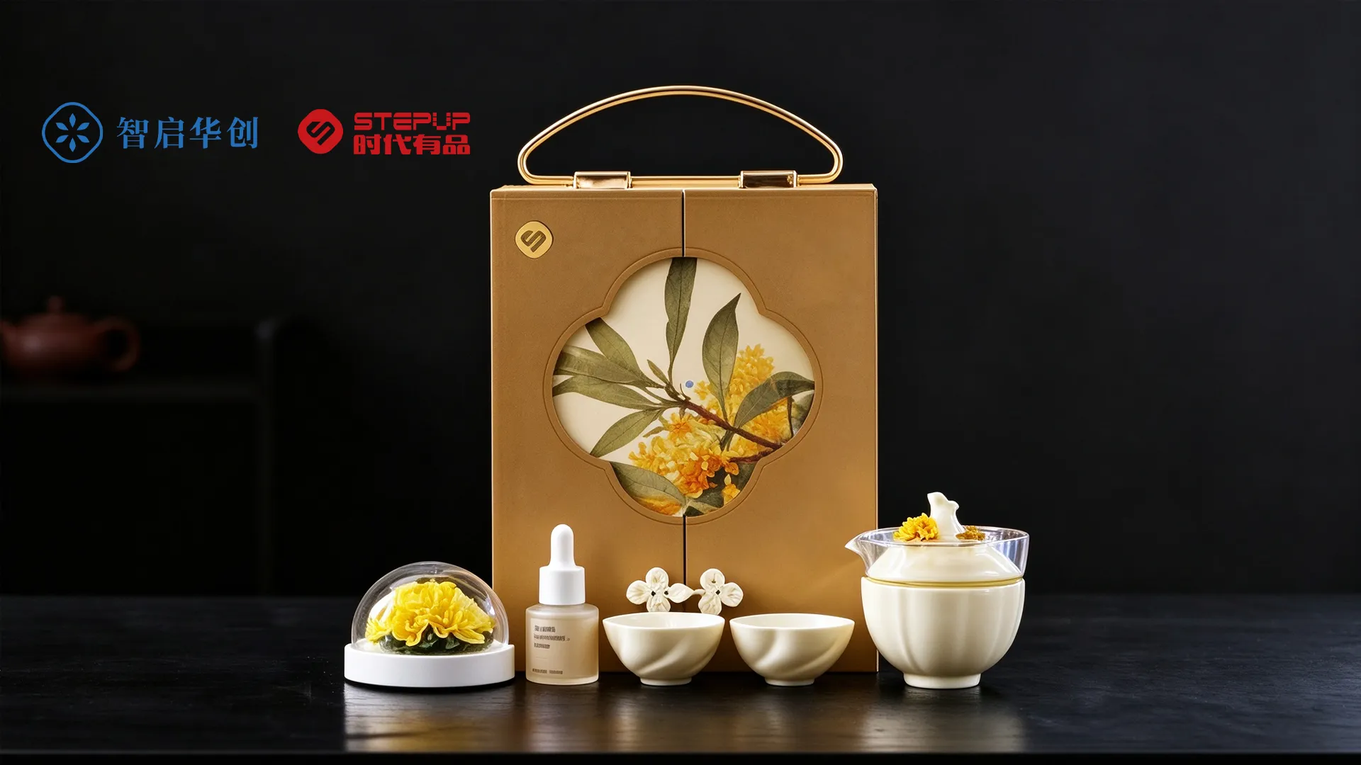 月光桂影 花香夜 图片 1