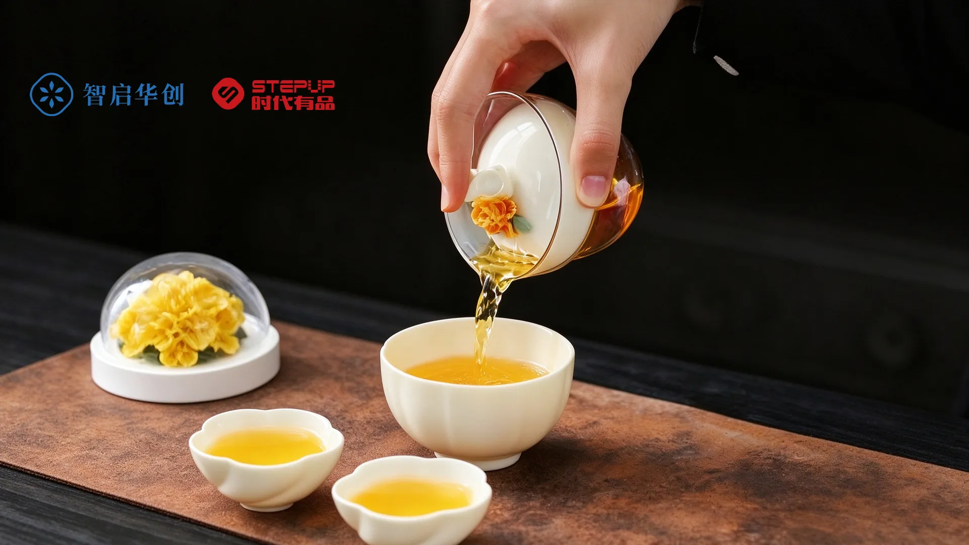 月光桂影 花香夜 图片 2